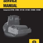 New Holland CV700, CV900, CV1100, CV1500, CV2000, CV2500 Compactors Service Manual