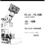 Fiat-Allis FL10-FL10B Crawler Loader, 10-10B Dozer Service Manual