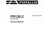 Fiatallis FR130 Wheel Loader Service Manual