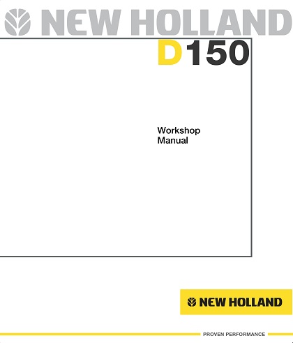 New Holland D150 Crawler Dozer Workshop Manual