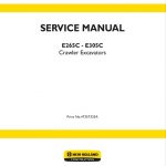 New Holland E265C, E305C Crawler Excavator Service Manual